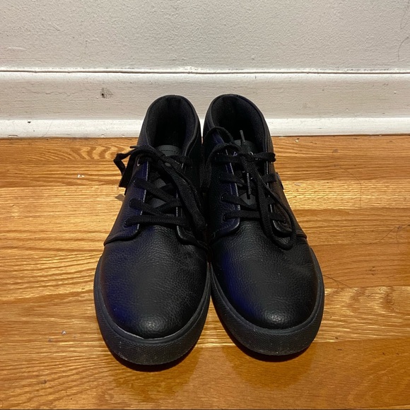 Lacoste Men’s Black Laced Leather ASPARTA Sneaker Shoes Clean Dress Shoes - Picture 2 of 6